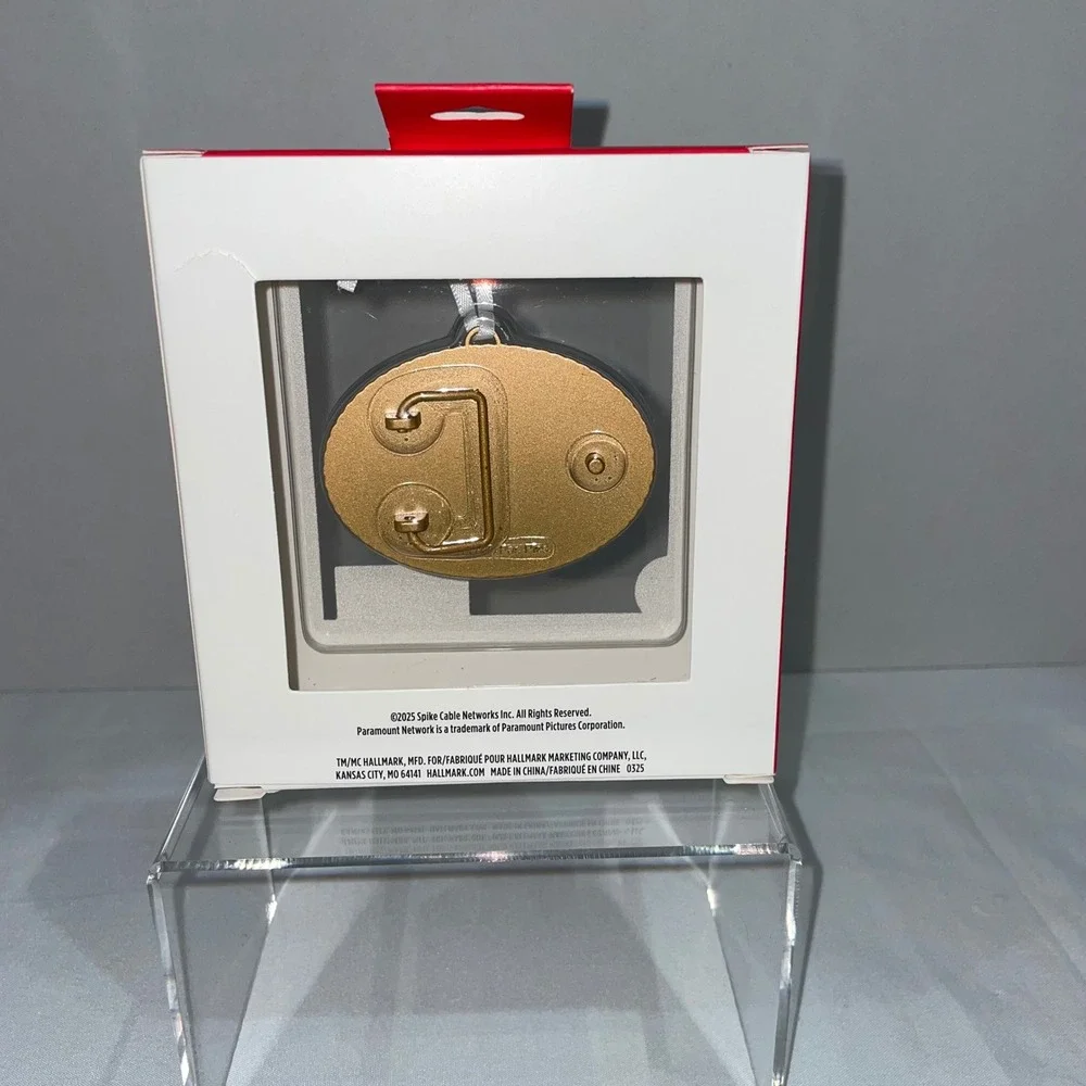 Hallmark Yellowstone Dutton Ranch Belt Buckle Christmas Ornament Walmart Exclu.
